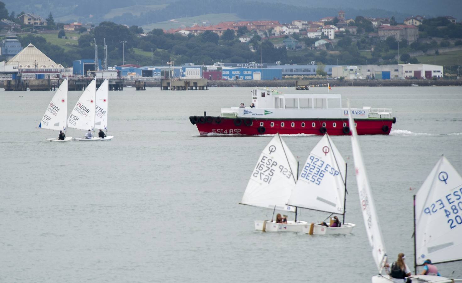 Entrenamientos para la Semana de la Vela