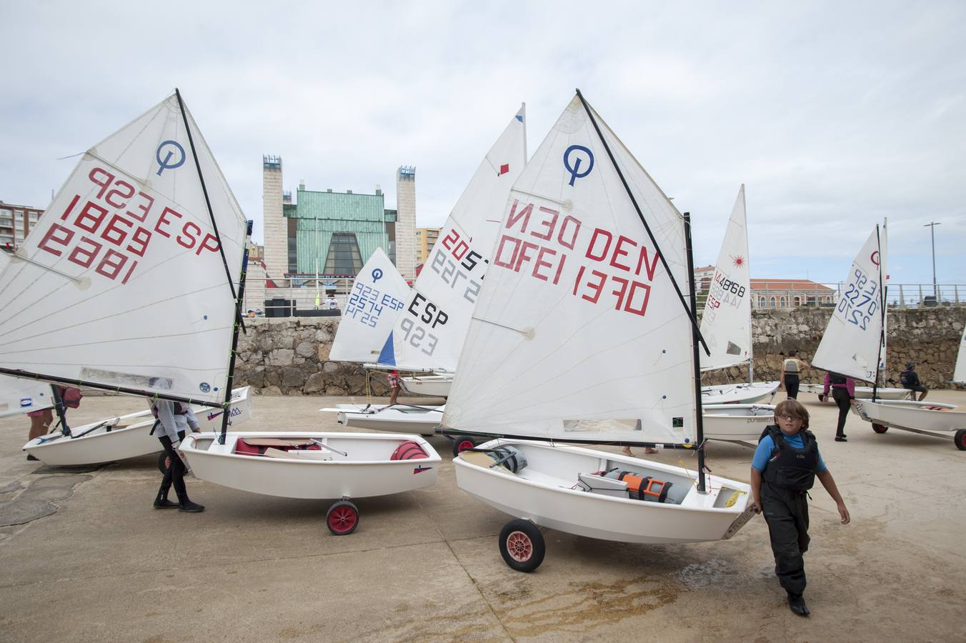 Entrenamientos para la Semana de la Vela
