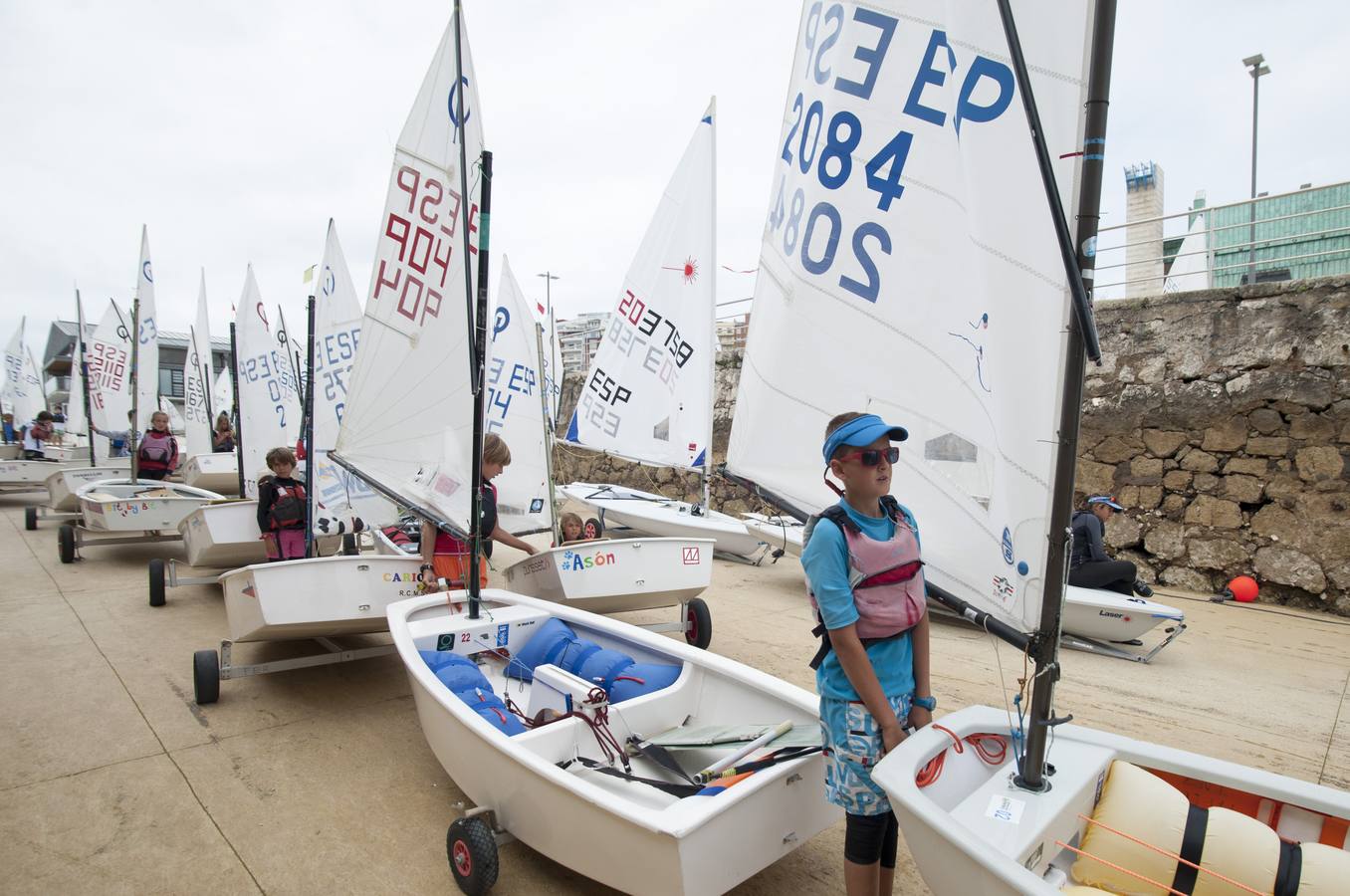 Entrenamientos para la Semana de la Vela