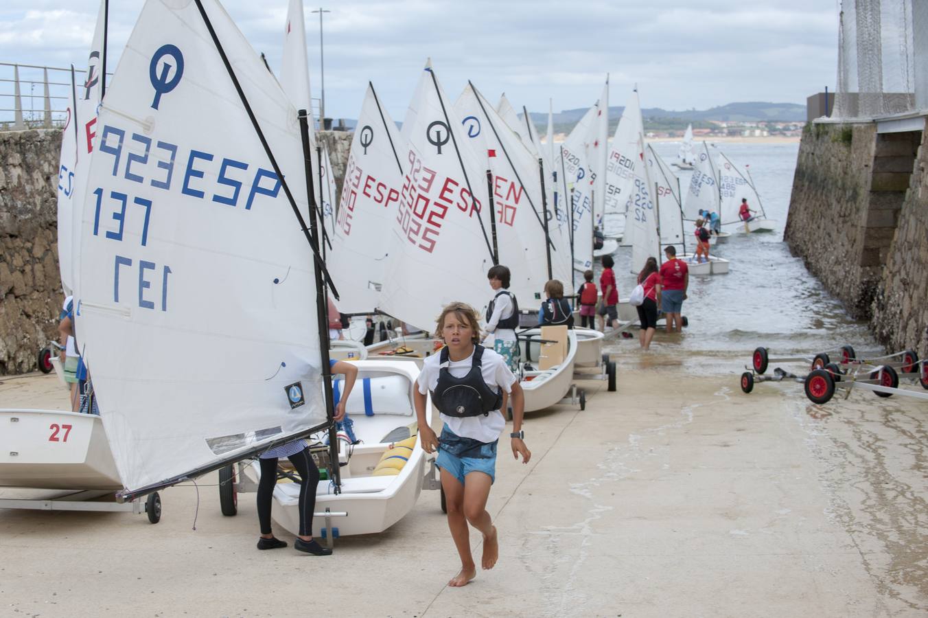 Entrenamientos para la Semana de la Vela