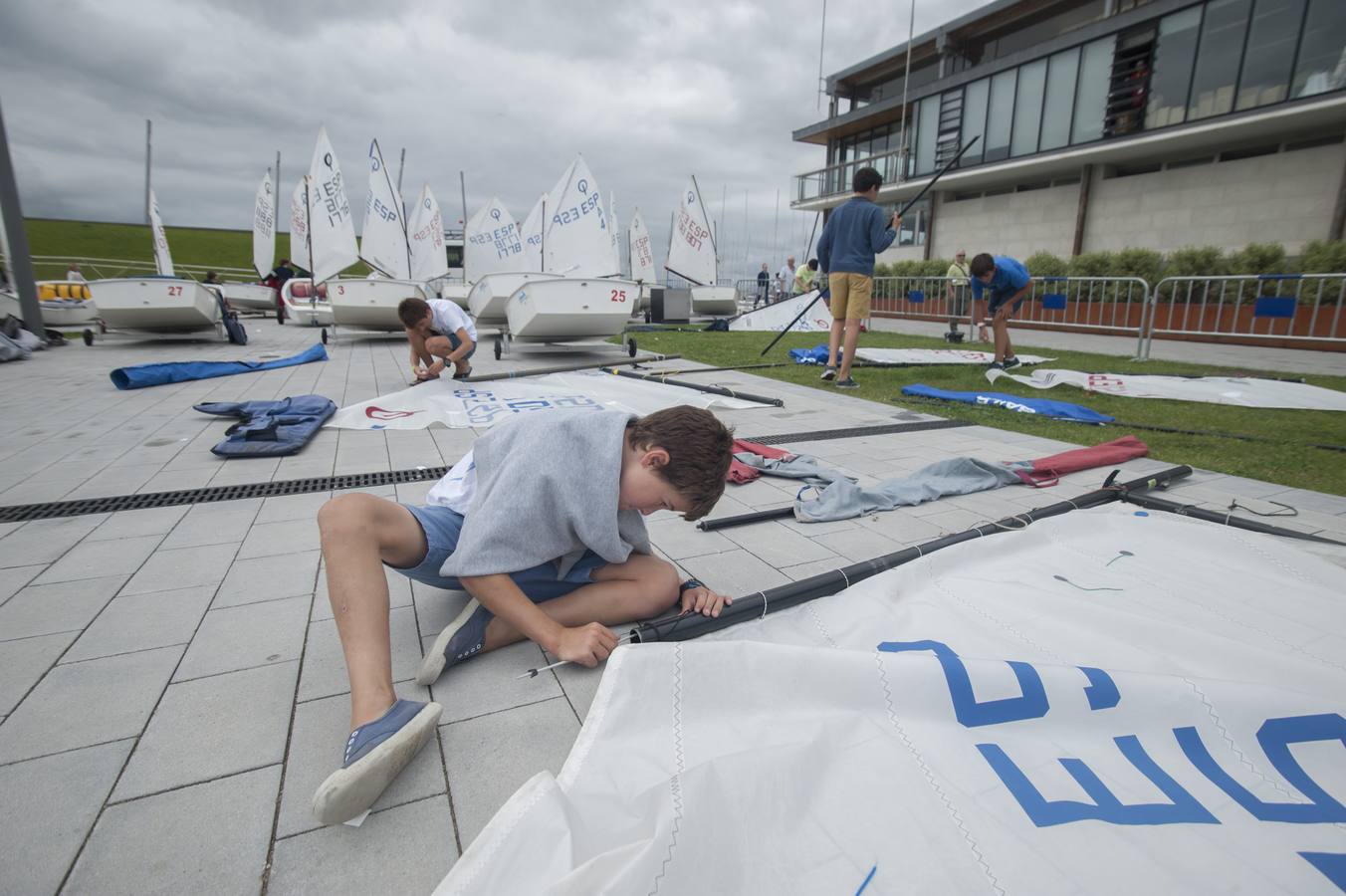 Entrenamientos para la Semana de la Vela