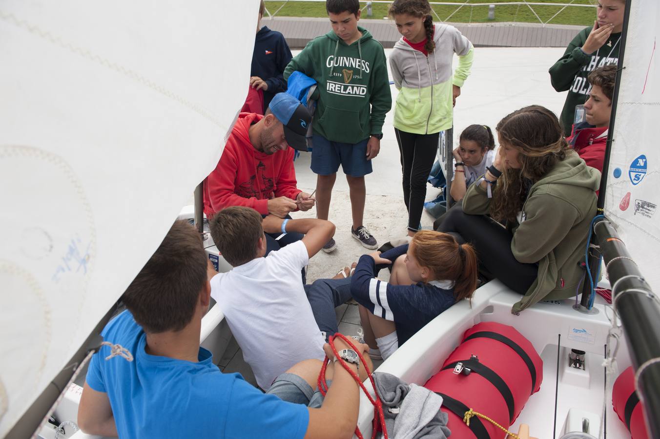 Entrenamientos para la Semana de la Vela