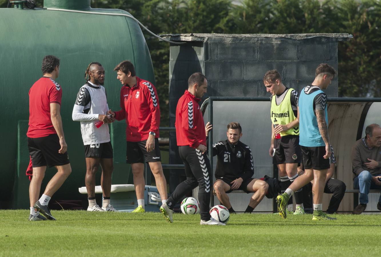Tchité ya entrena con el Racing