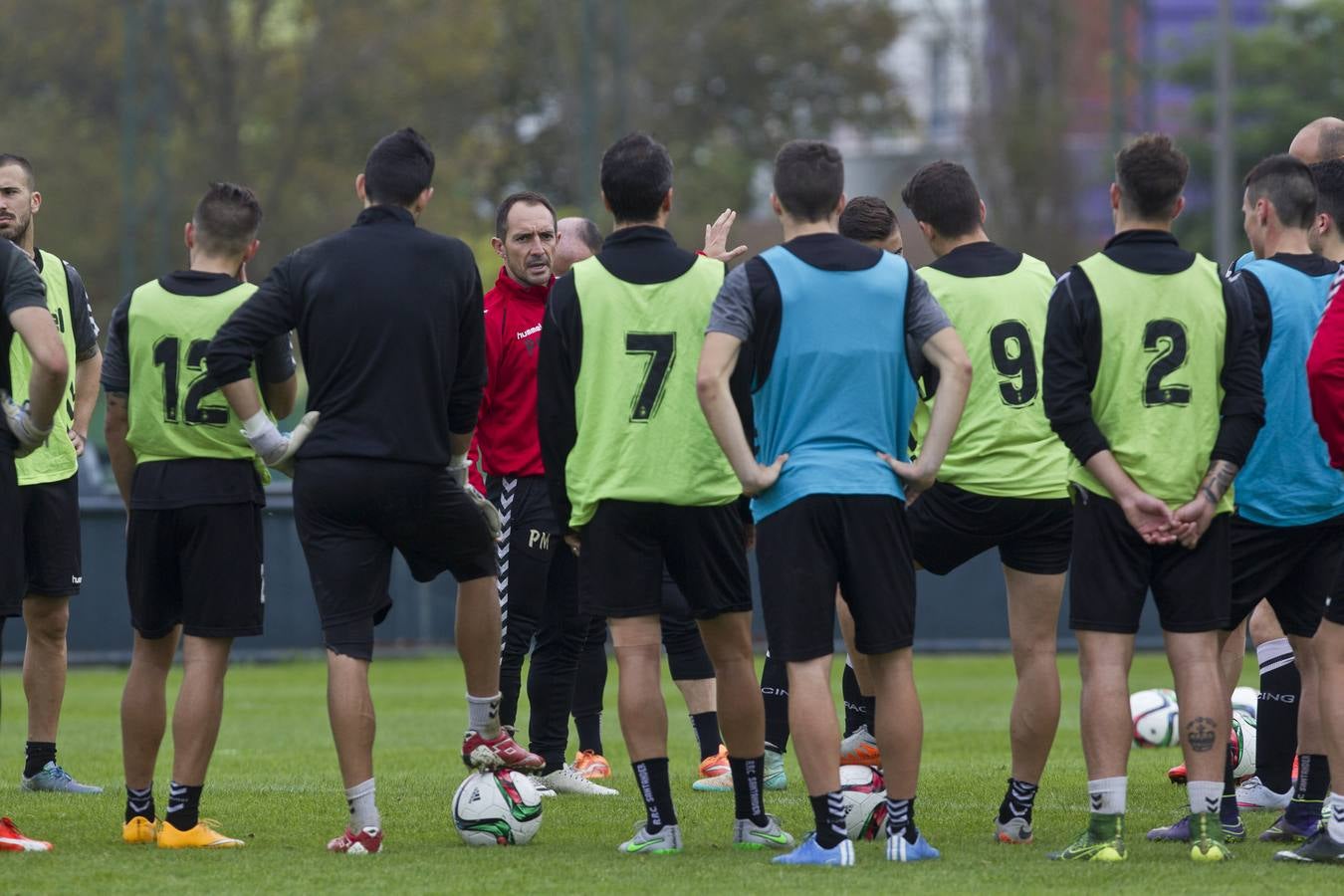 El Racing prepara el encuentro ante el Guijuelo