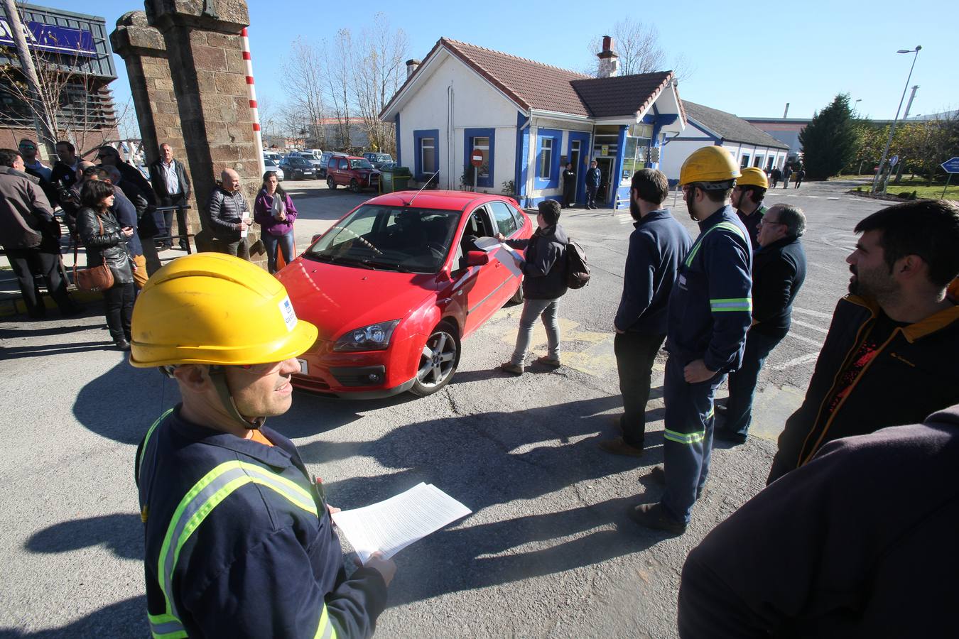 Protesta de los trabajadores de Gerdau en Reinosa