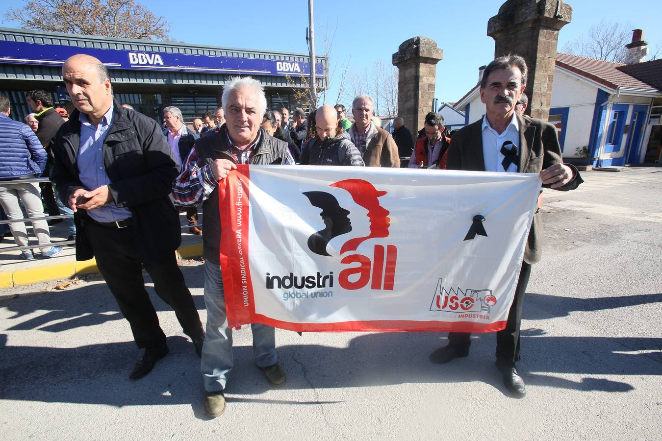 Protesta de los trabajadores de Gerdau en Reinosa