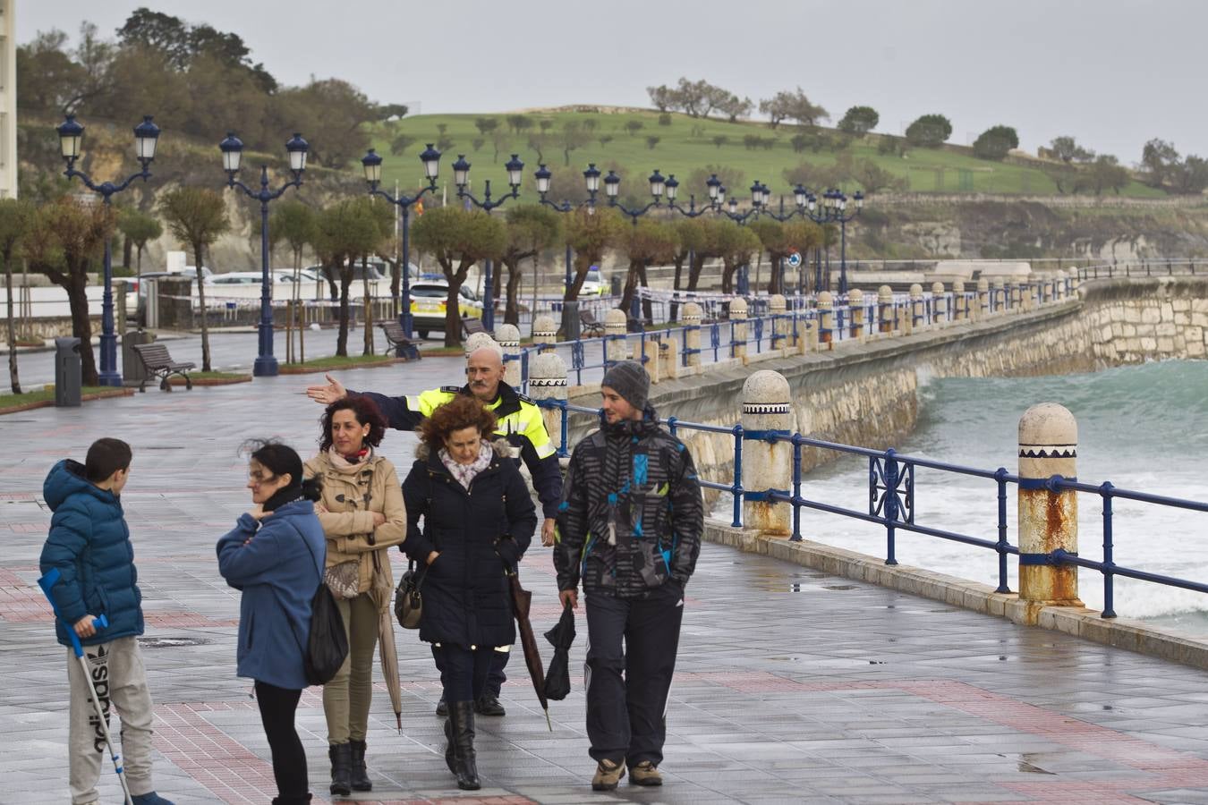 Cantabria, en alerta naranja por el fuerte oleaje