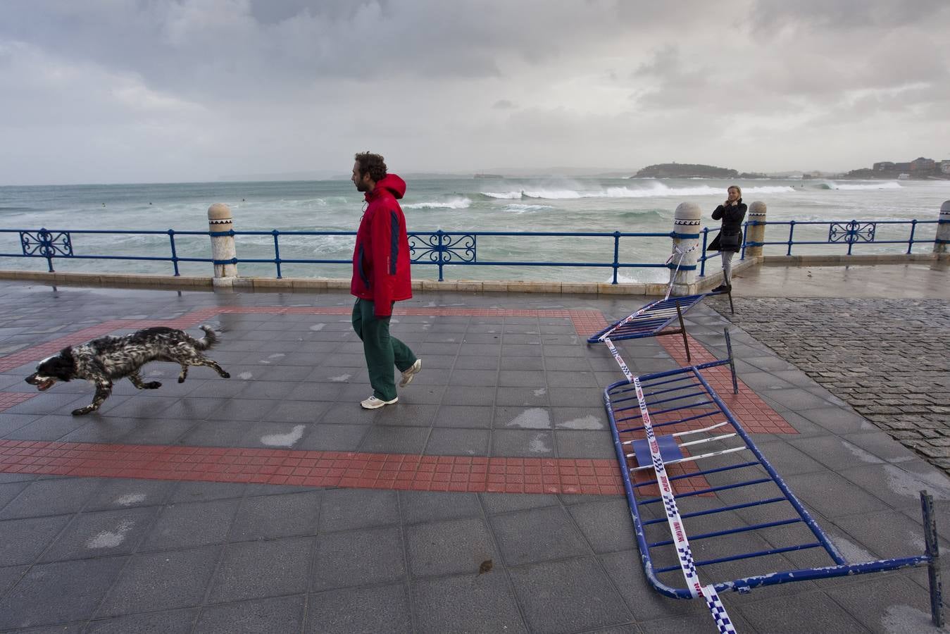 Cantabria, en alerta naranja por el fuerte oleaje