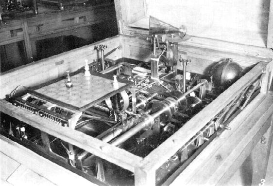 Máquina de ajedrez.