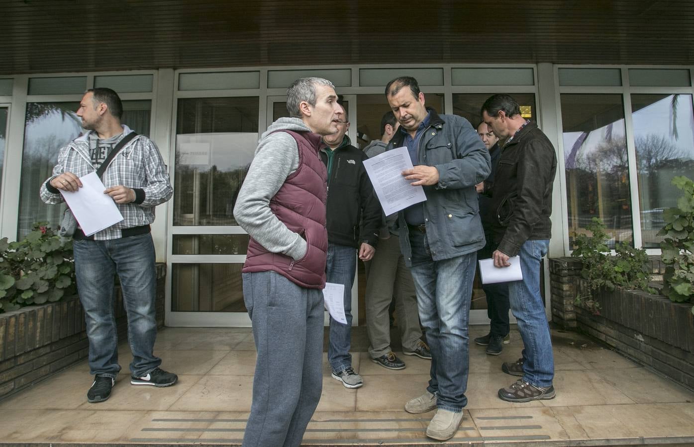 Los trabajadores de Ecomasa reciben las cartas de despido