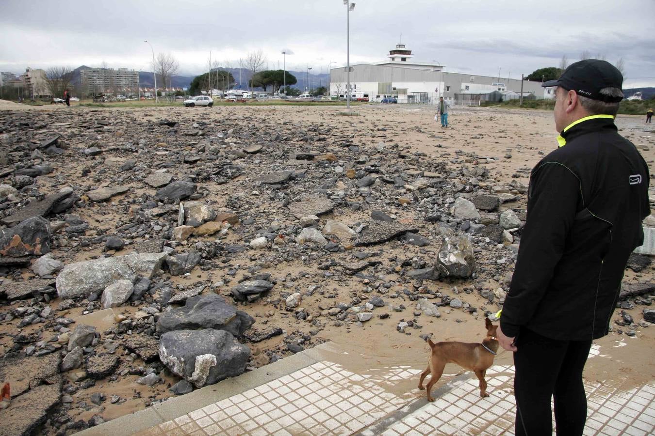 El Puntal de Laredo, de nuevo el mas afectado