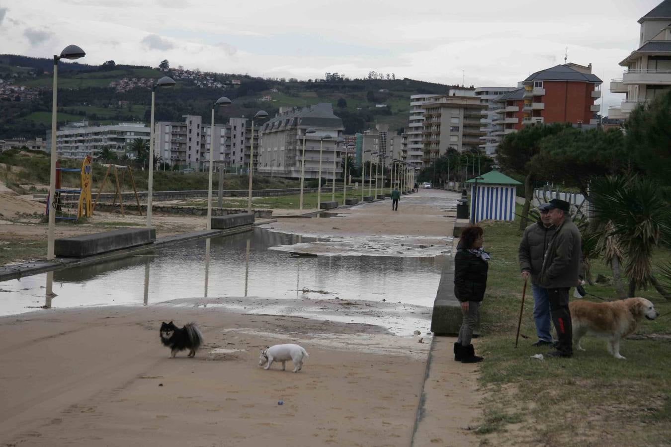 El Puntal de Laredo, de nuevo el mas afectado