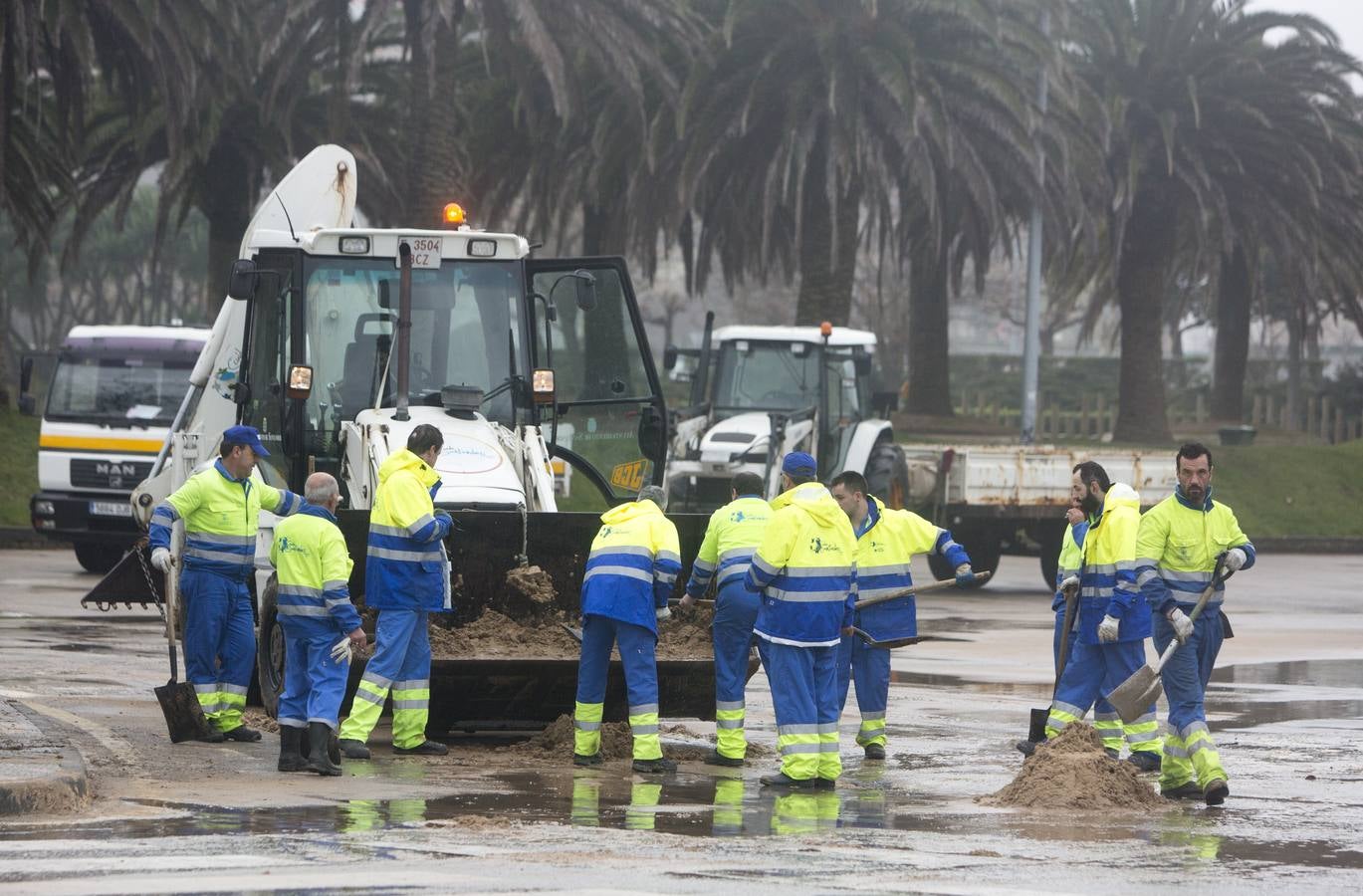 Santander se despierta tras el temporal