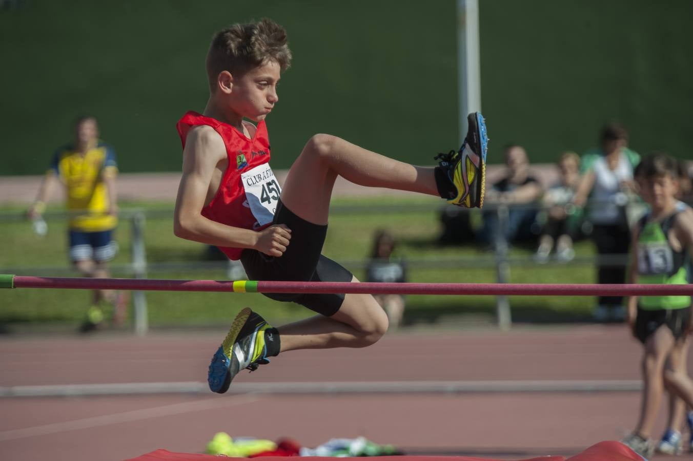 La Liga Escolar de atletismo