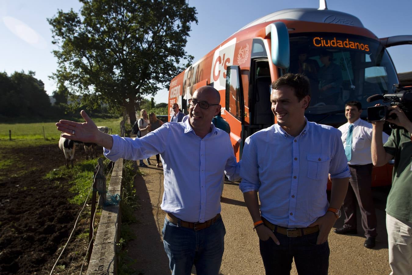 Albert Rivera, en Revilla de Camargo