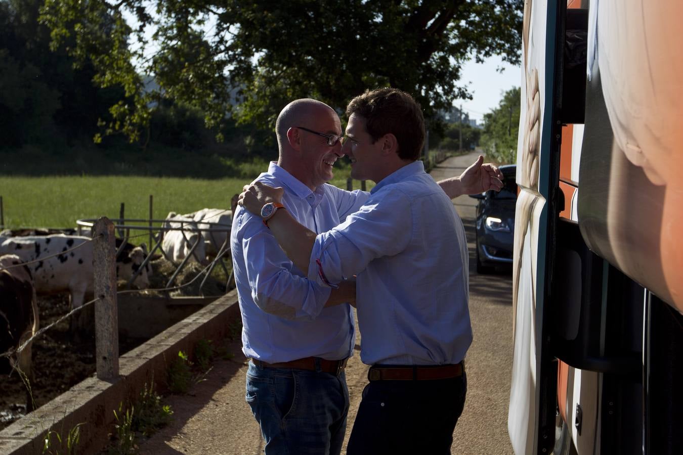 Albert Rivera, en Revilla de Camargo