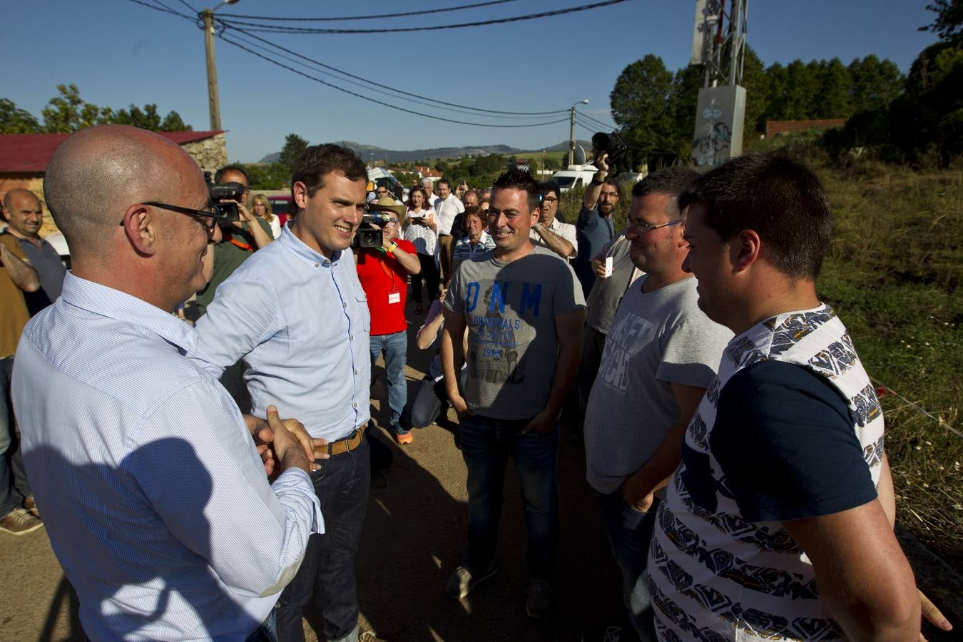 Albert Rivera, en Revilla de Camargo