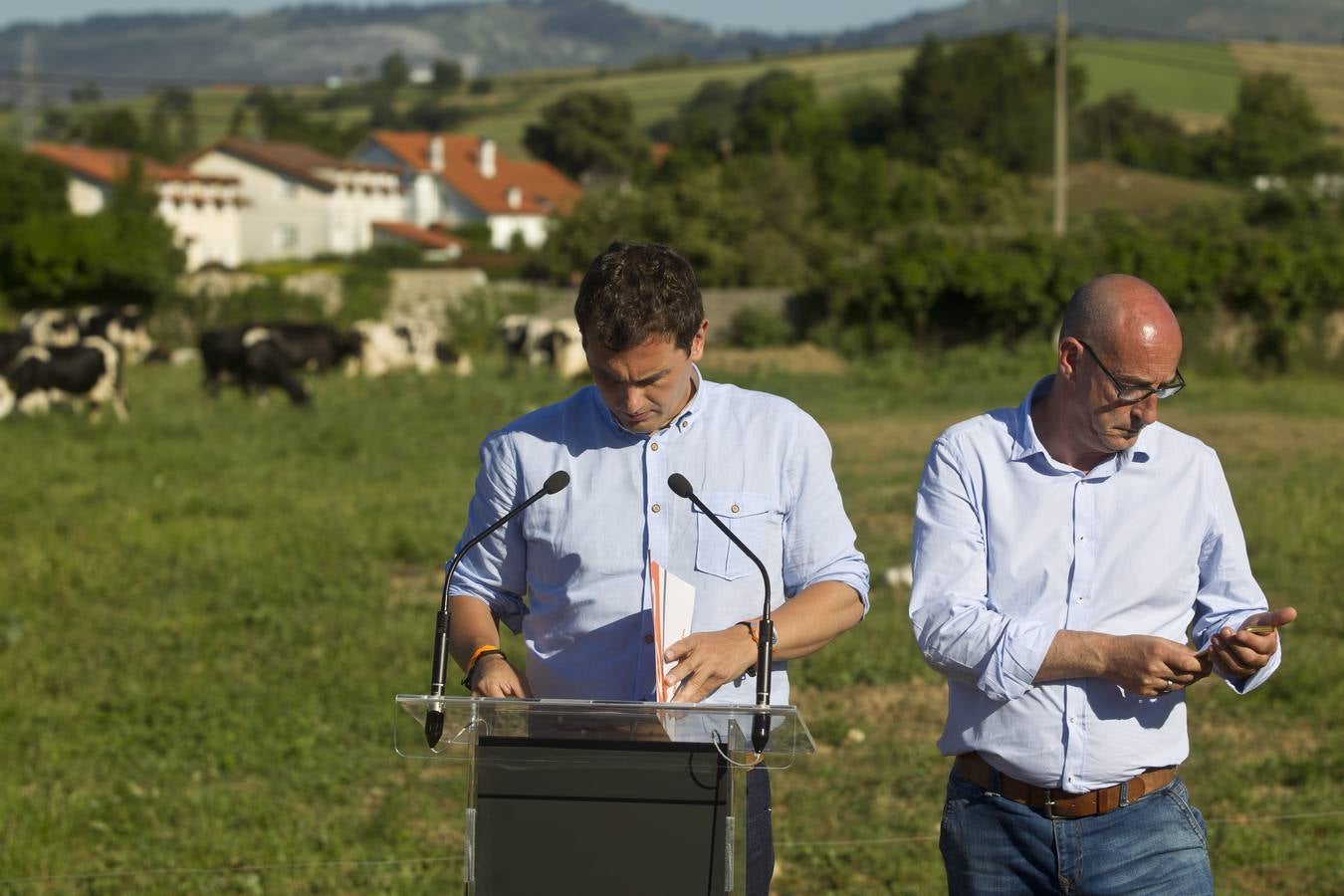 Albert Rivera, en Revilla de Camargo
