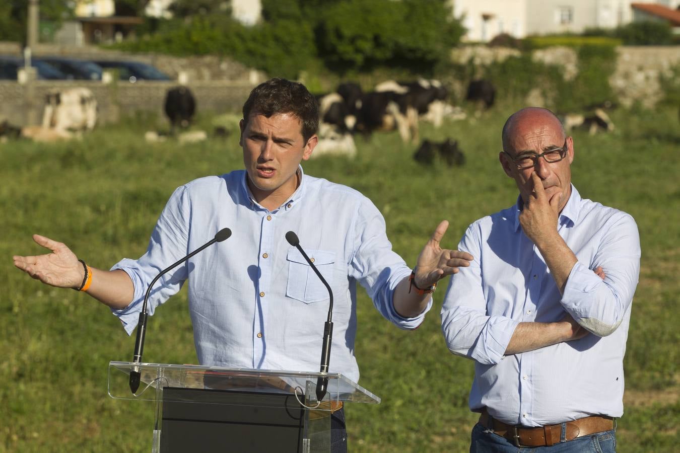 Albert Rivera, en Revilla de Camargo
