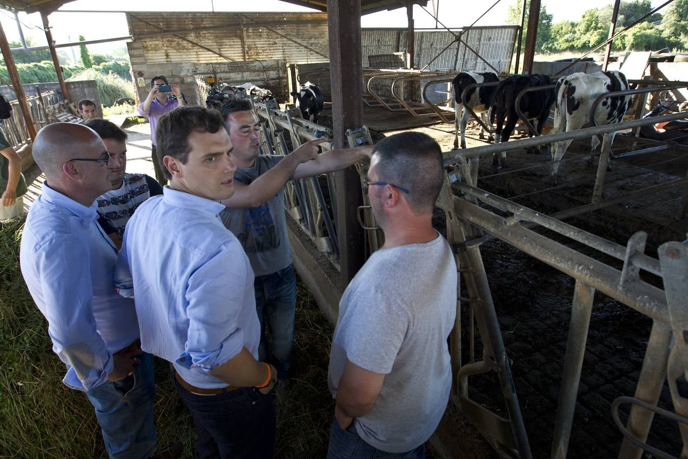Albert Rivera, en Revilla de Camargo