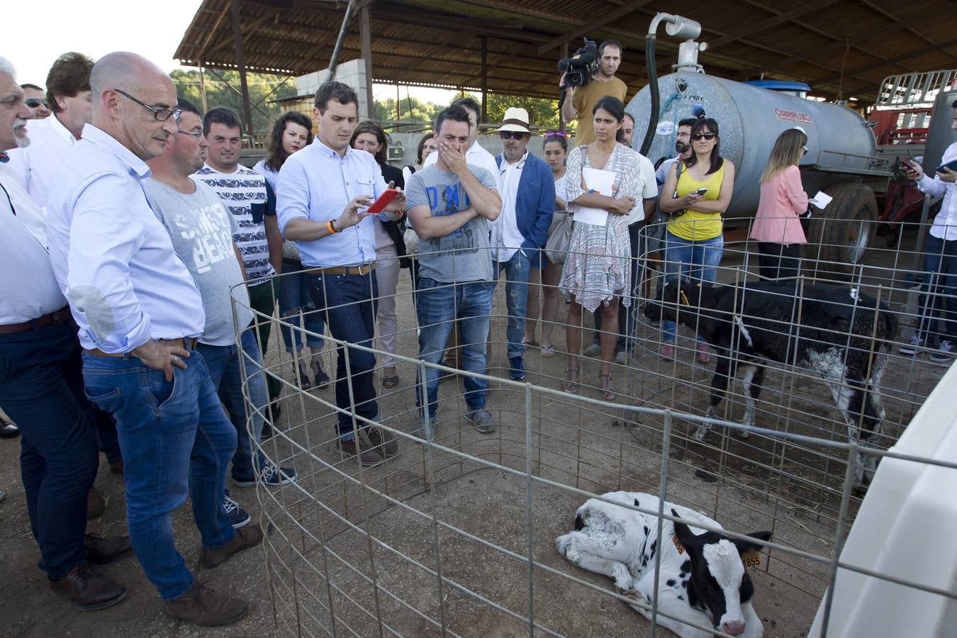 Albert Rivera, en Revilla de Camargo