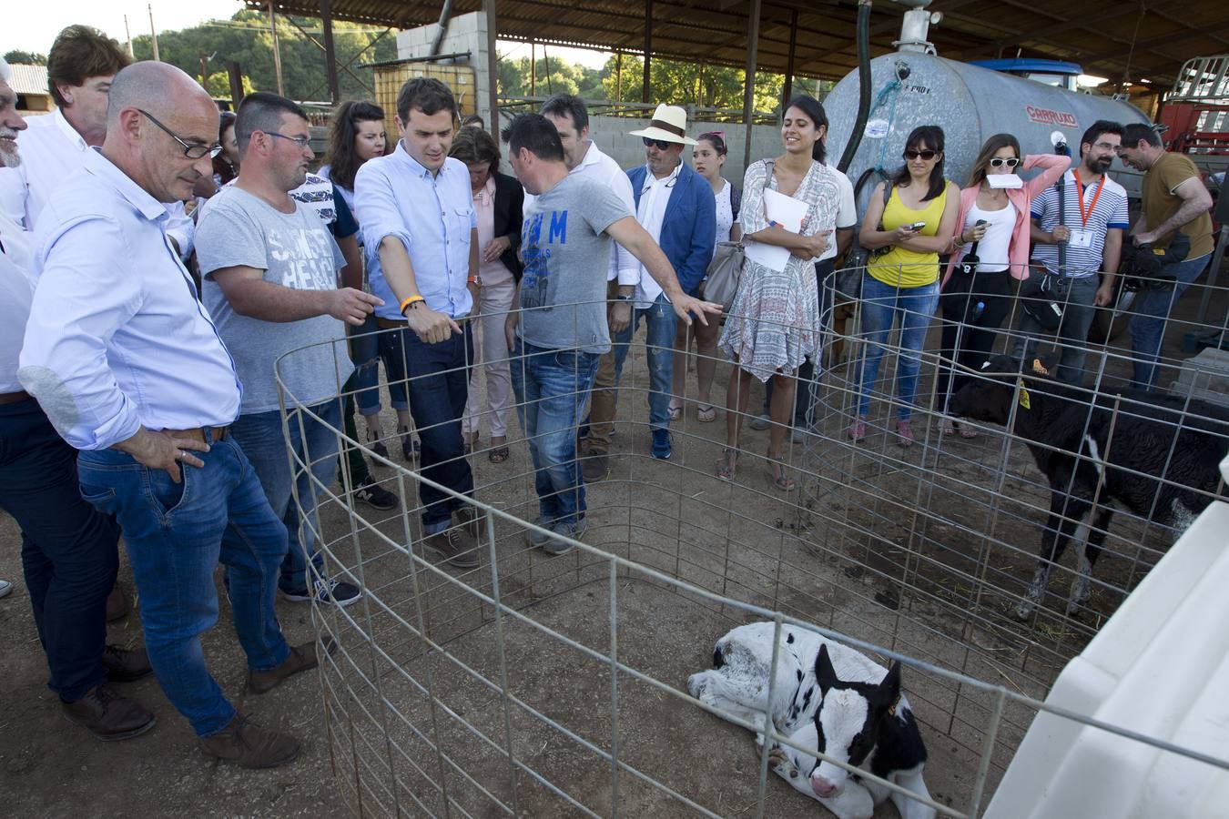 Albert Rivera, en Revilla de Camargo
