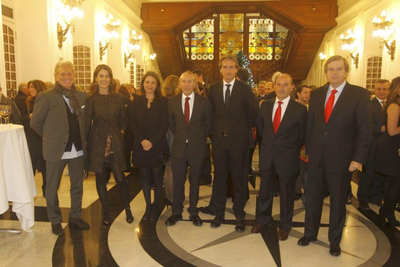 2013. Cena de Navidad en el Casino del Sardinero.