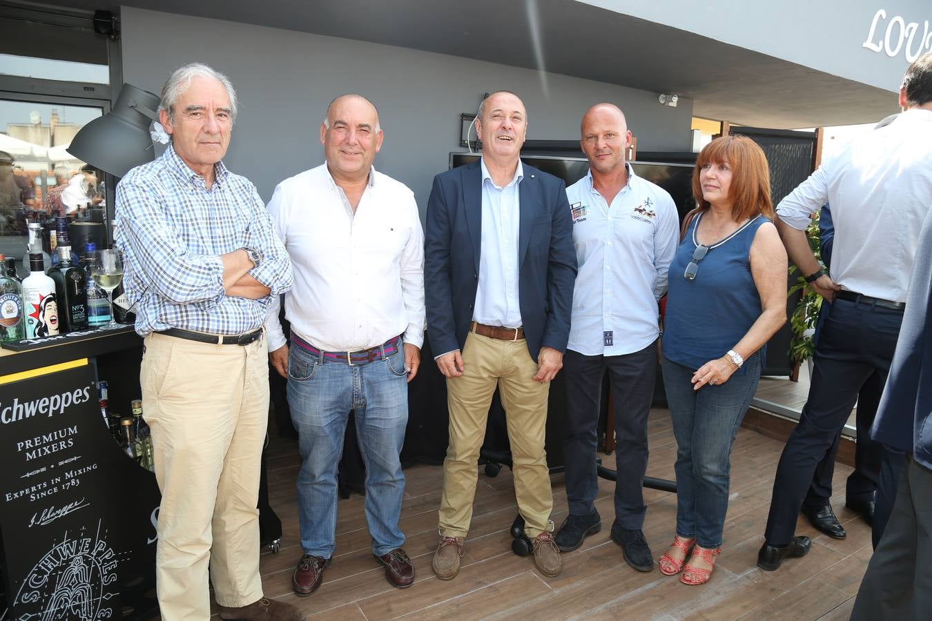José Ignacio Peña, Fernando Bustillo, Víctor Antonio Revuelta, Fernando Chemelal de la Riva y Covadonga García.