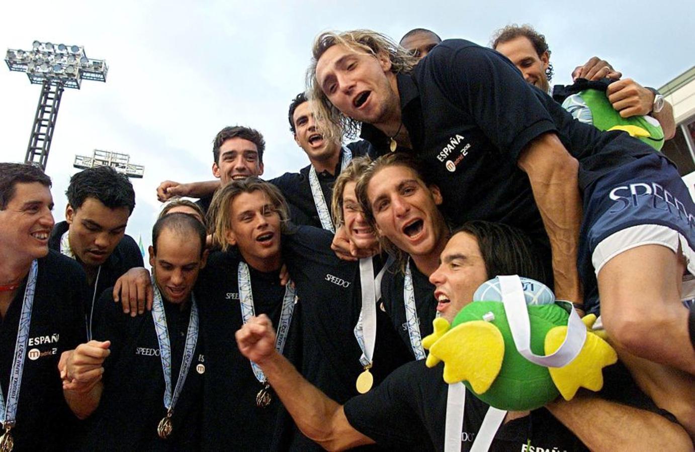 Barcelona, 1992 y Atlanta, 1996. Salvador Gómez, medalla de plata en Barcelona y de oro en Atlanta, en waterpolo.