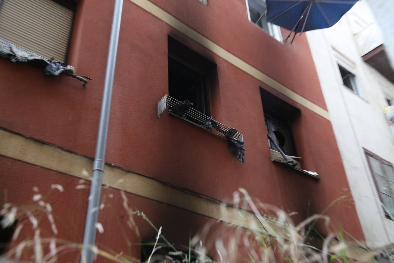 Incendio en la calle Cisneros