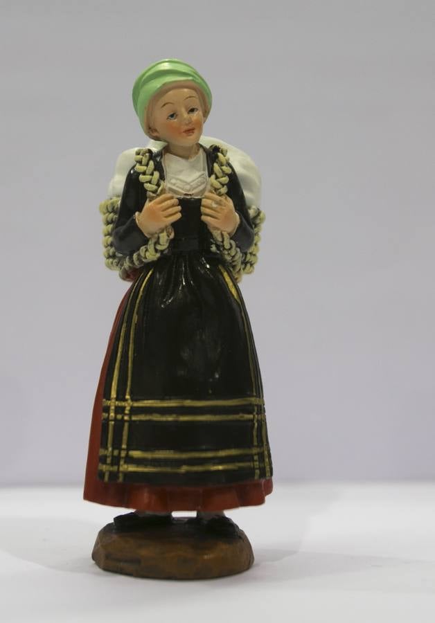 La pasiega joven, pastora.