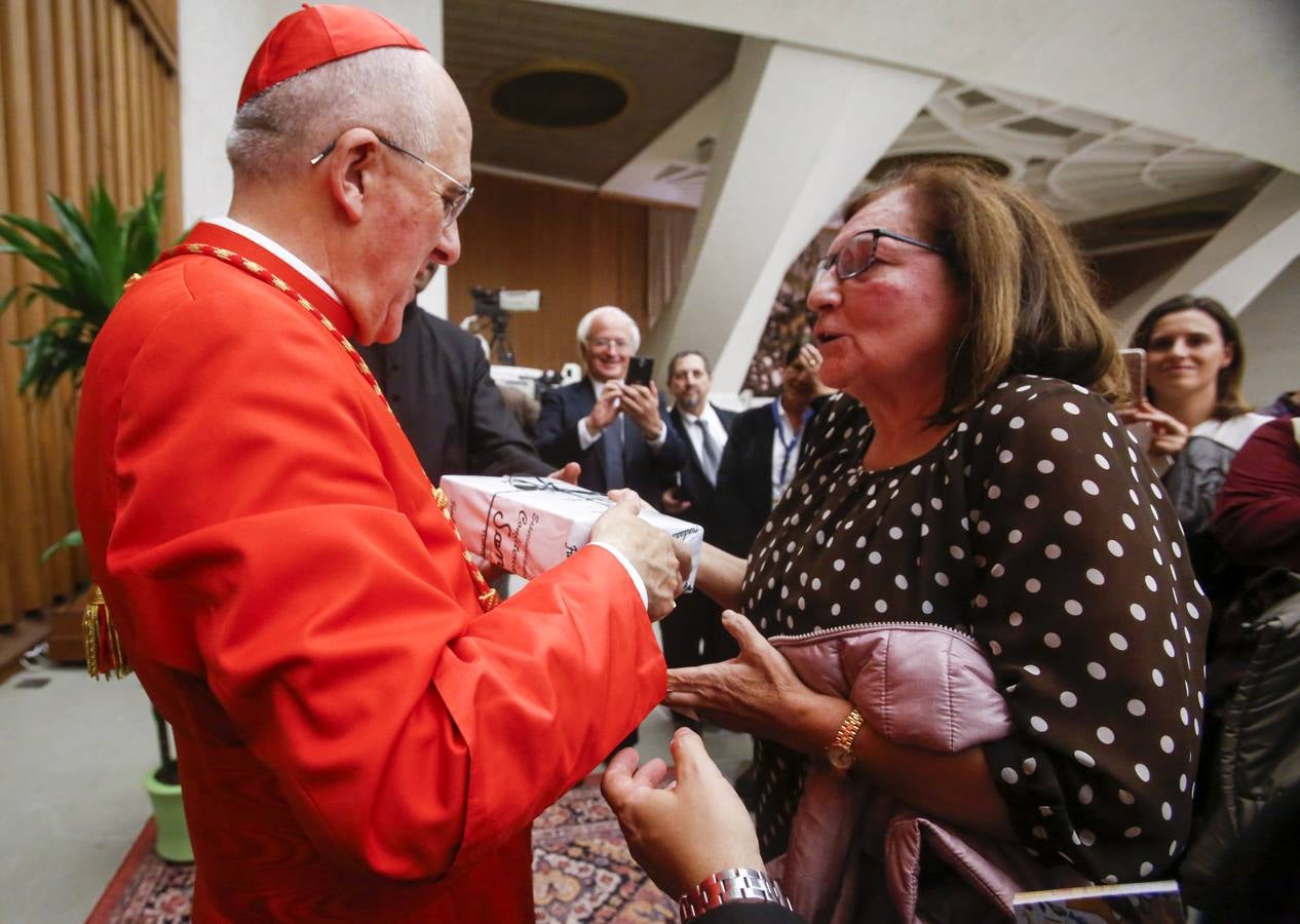 Recepción de Carlos Osoro tras ser investido cardenal