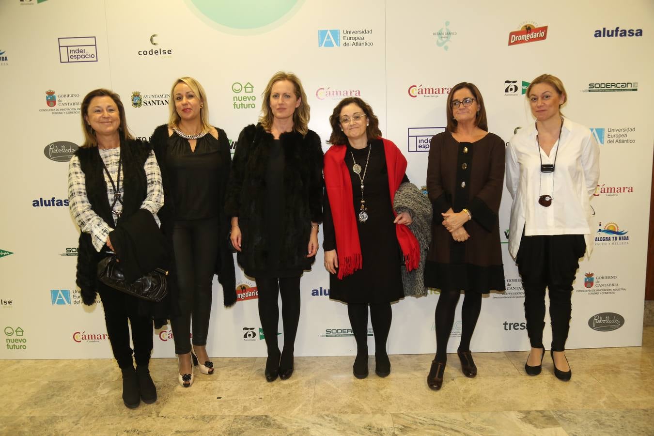 Ana Madrazo, Blanca Martínez, Consuelo Arranz, Montserrat Cabré, Montserrat Peña y Cristina Mazas.