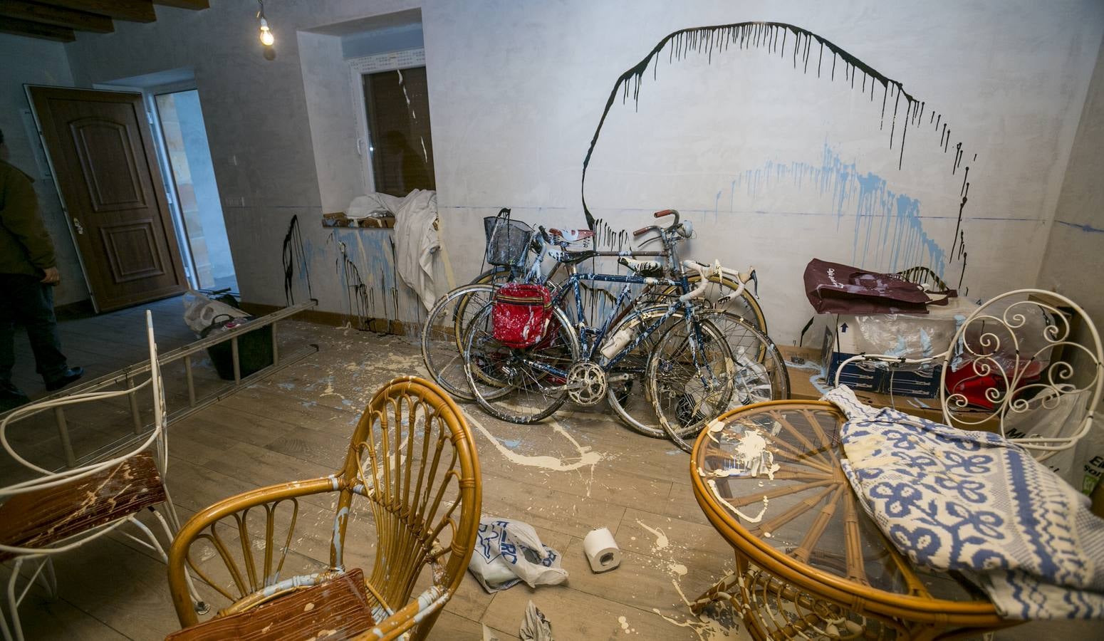 Ataque vandálico a la casa del exalcalde de Corvera de Toranzo