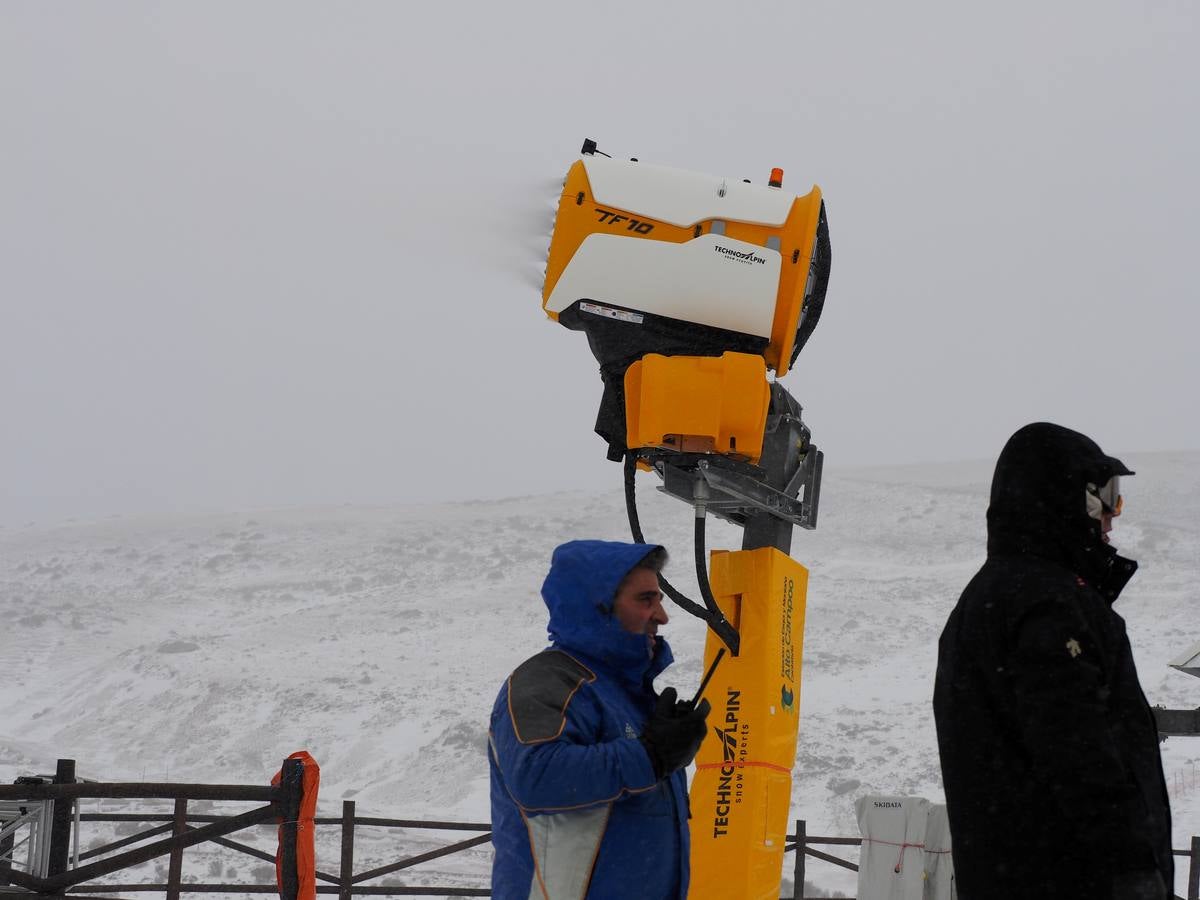 Alto Campoo dispara sus cañones