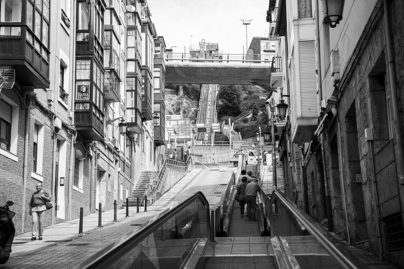Santander en blanco y negro