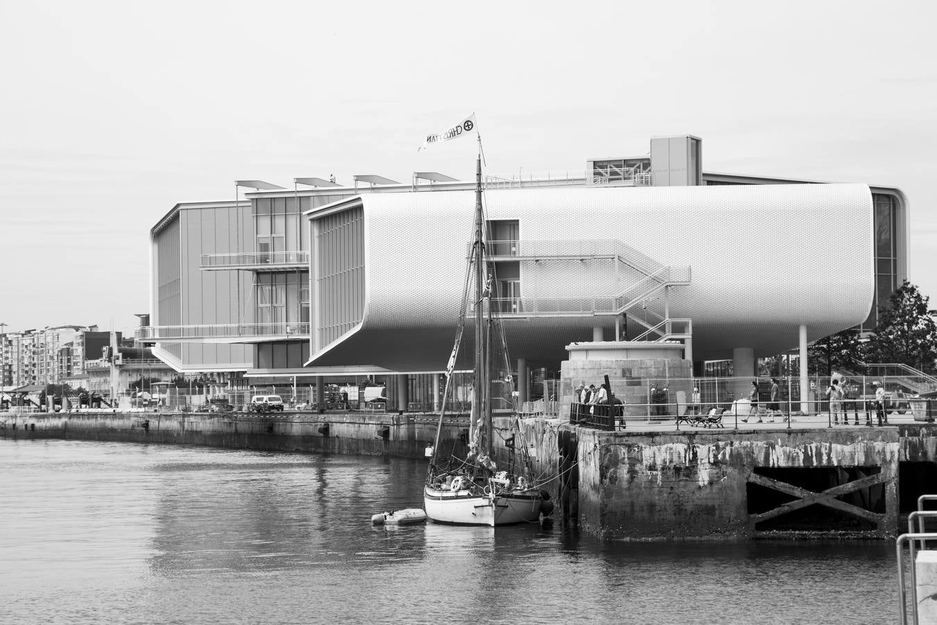 Santander en blanco y negro