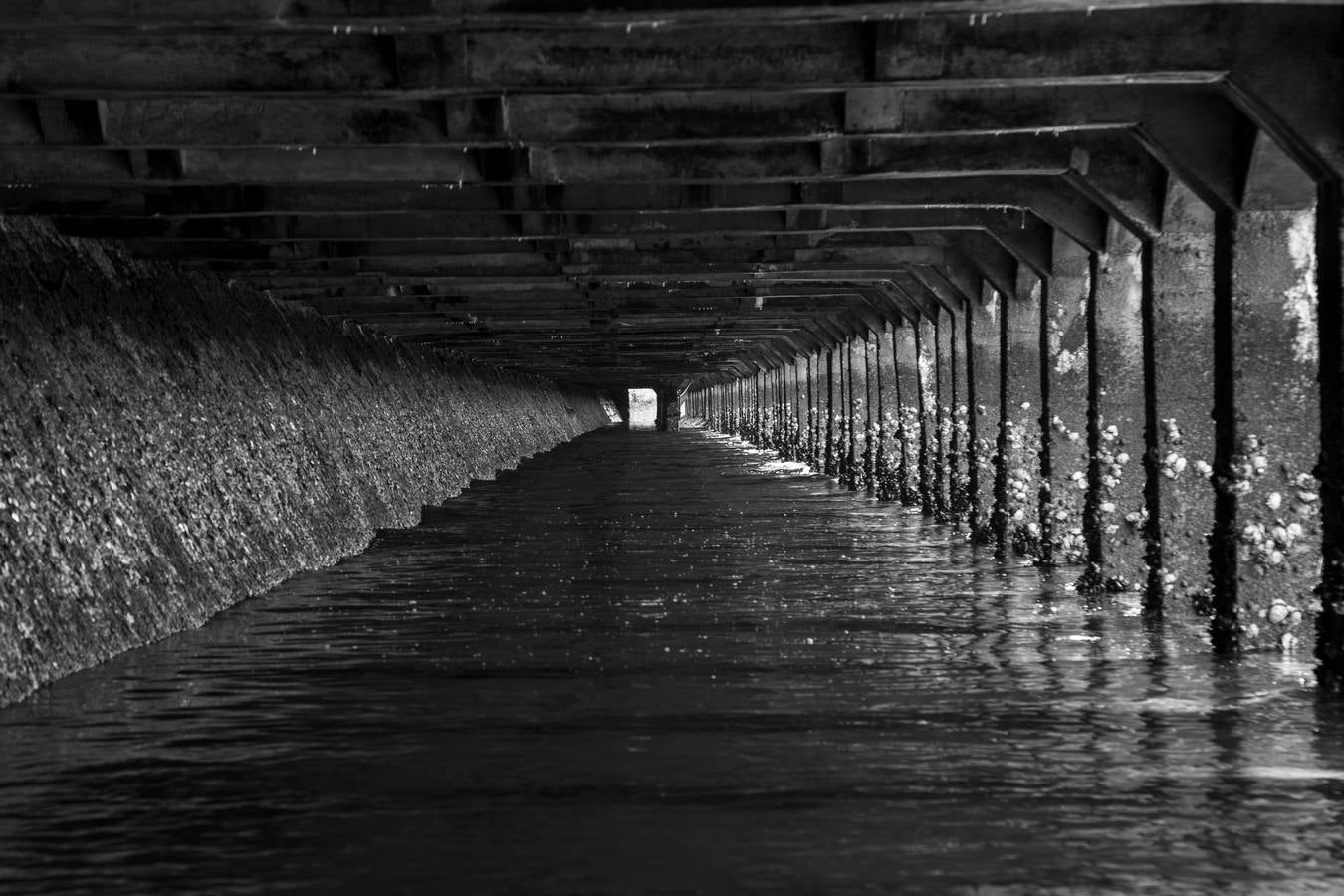 Santander en blanco y negro