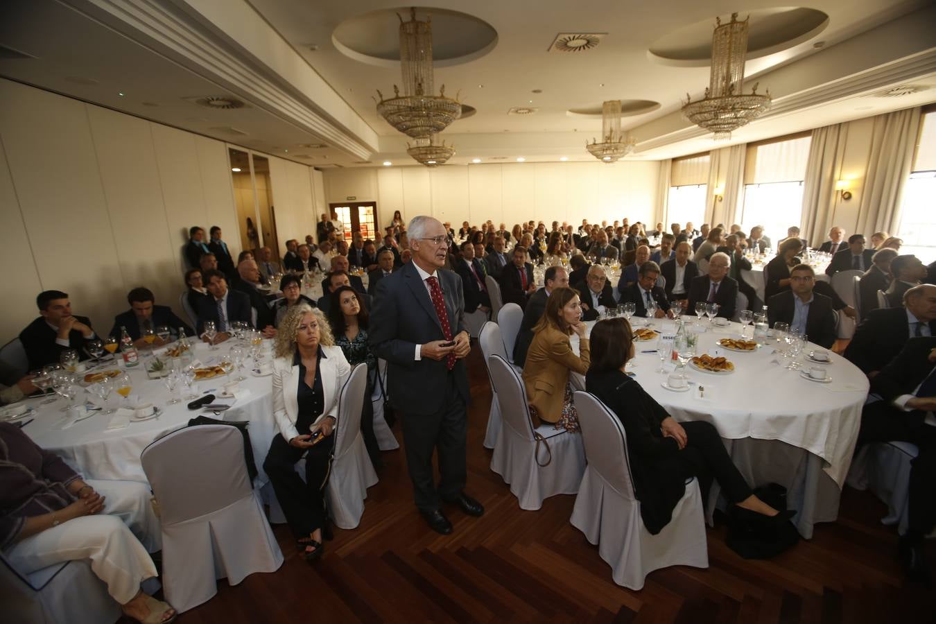 Rafael Pampillón, en el Foro Económico de El Diario Montañés