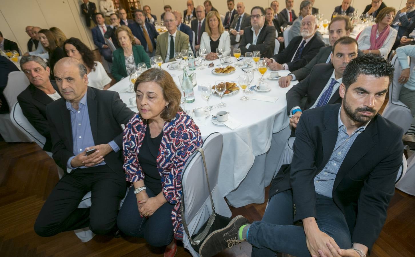 Rafael Pampillón, en el Foro Económico de El Diario Montañés