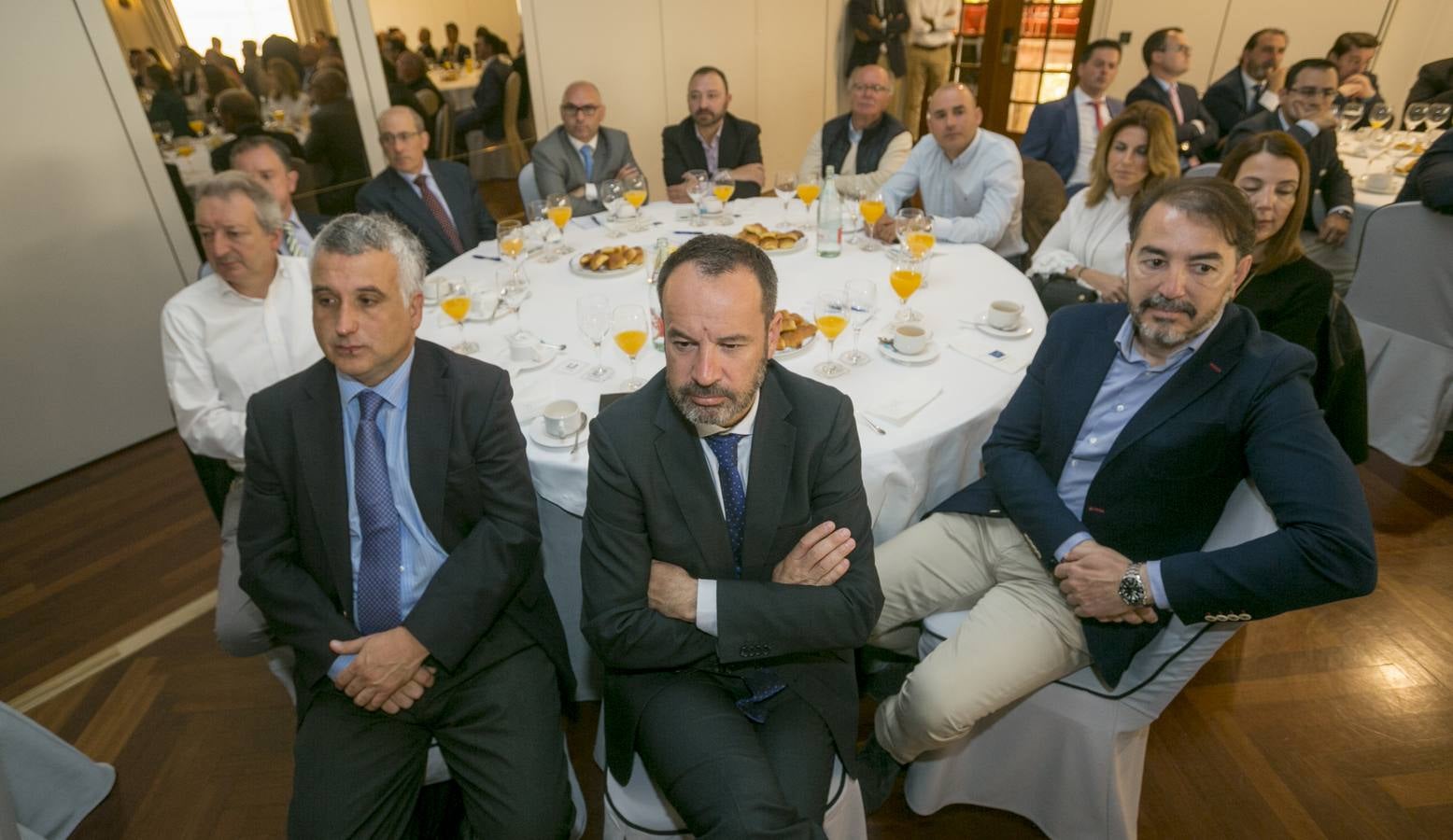 Rafael Pampillón, en el Foro Económico de El Diario Montañés