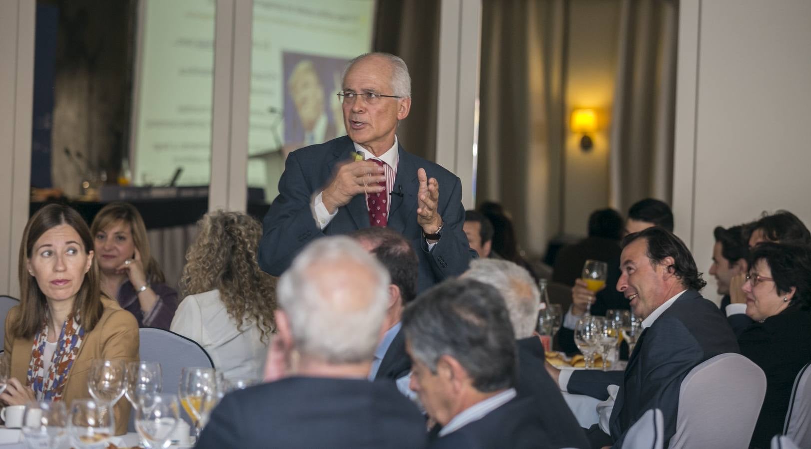 Rafael Pampillón, en el Foro Económico de El Diario Montañés