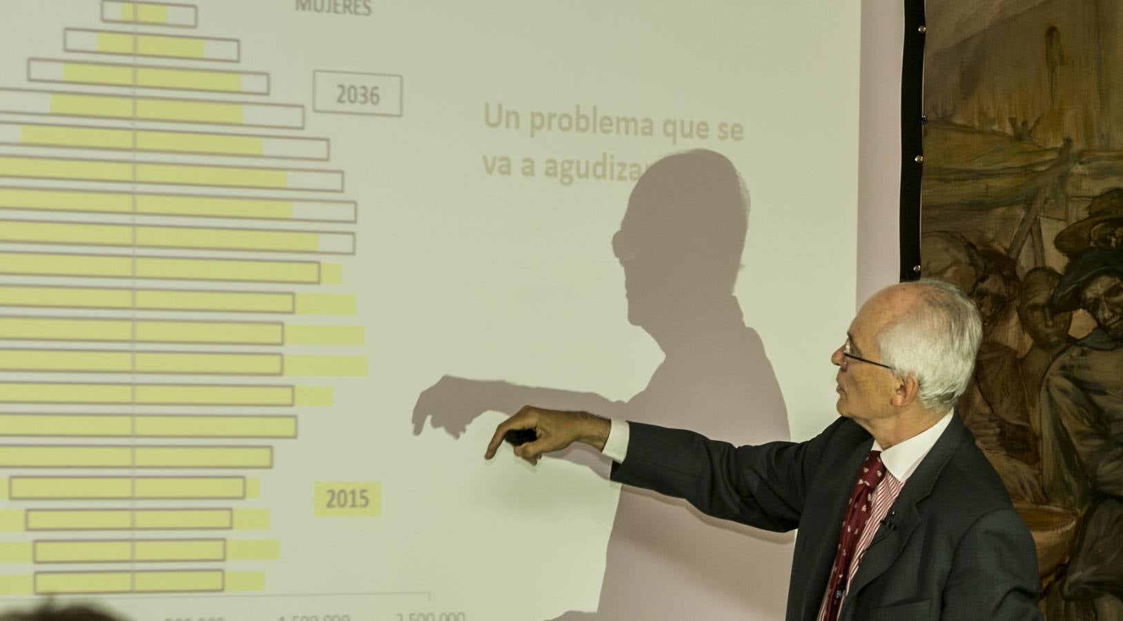 Rafael Pampillón, en el Foro Económico de El Diario Montañés