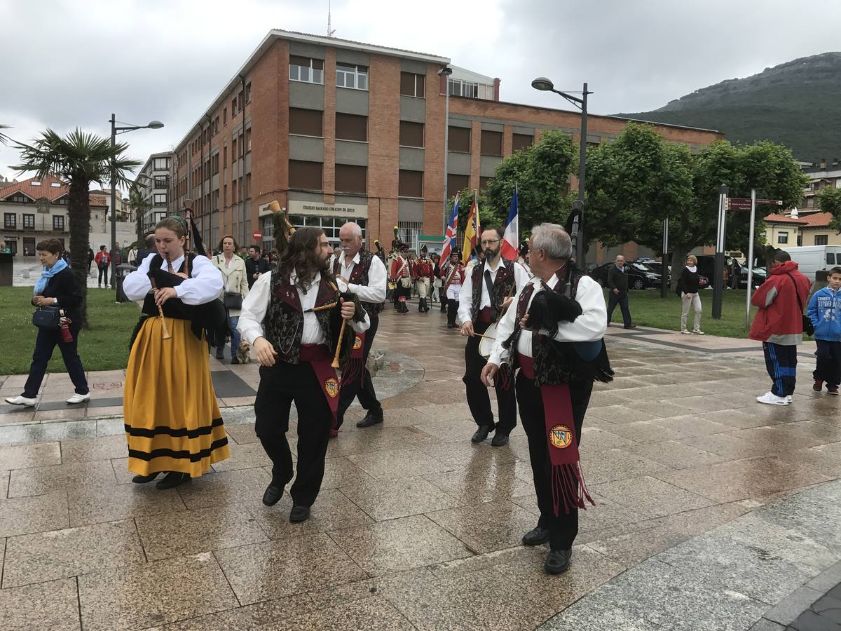 Las tropas francesas en Santoña