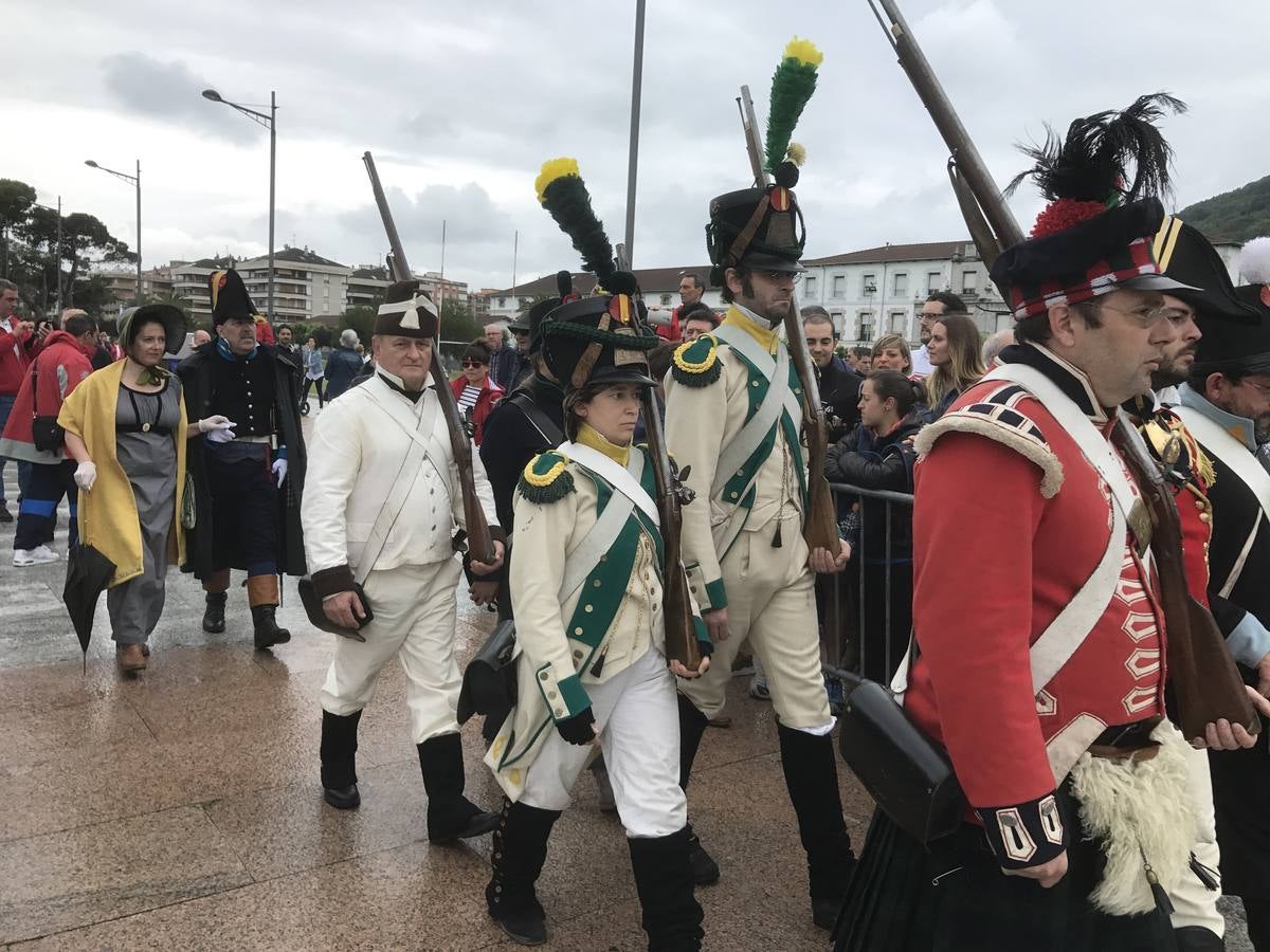 Las tropas francesas en Santoña