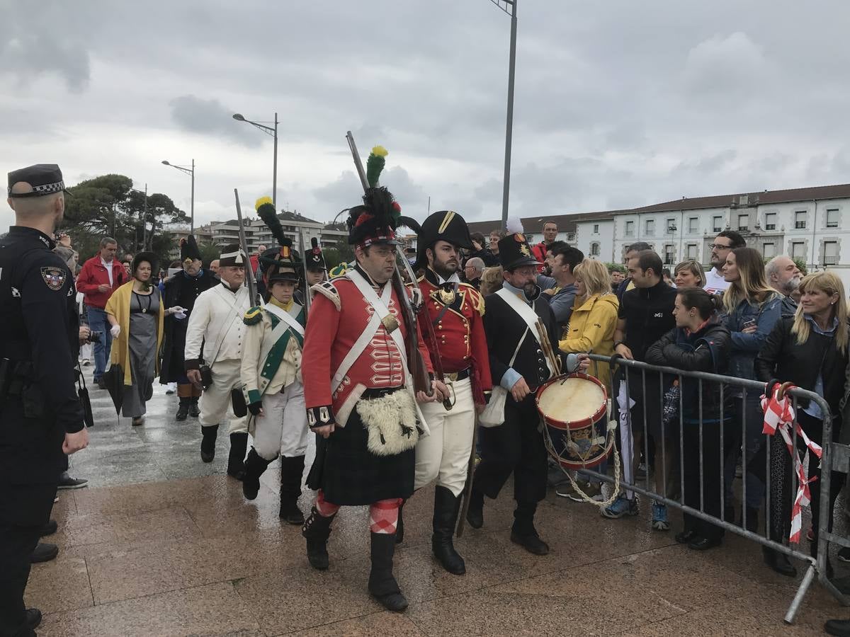Las tropas francesas en Santoña