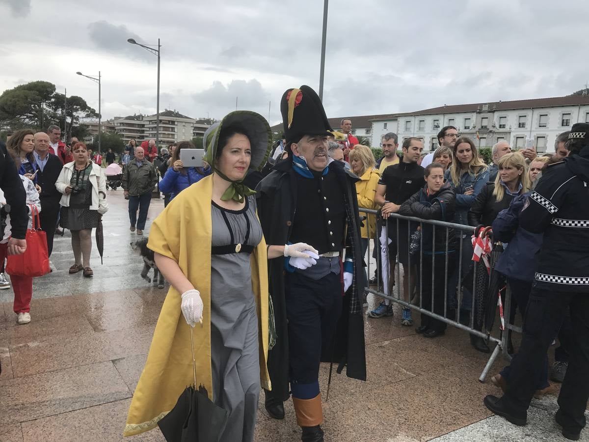 Las tropas francesas en Santoña