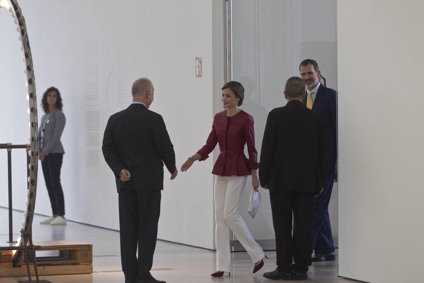 Momentos del acto de inaguración