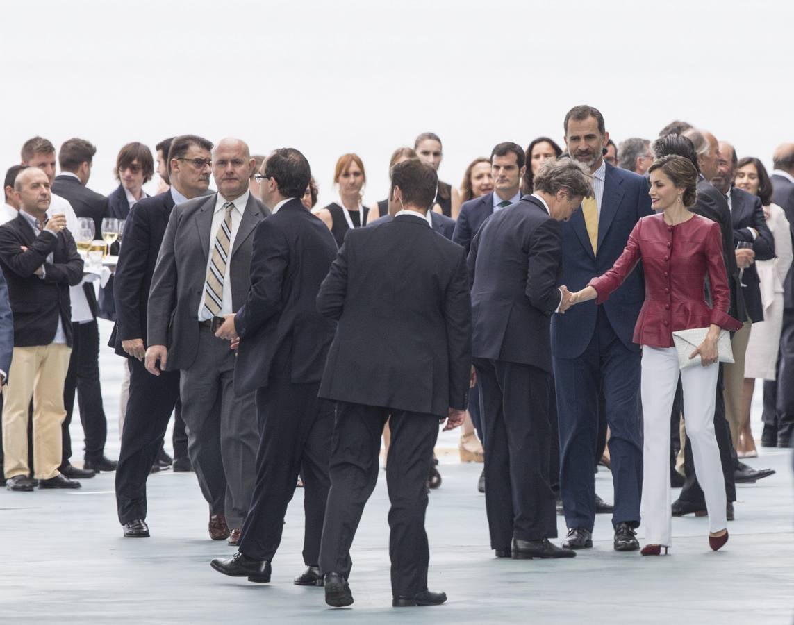 Momentos del acto de inaguración