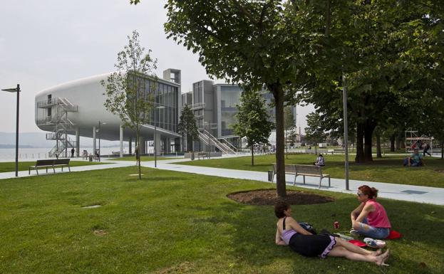 El Centro Botín, tras la finalización de la obra.